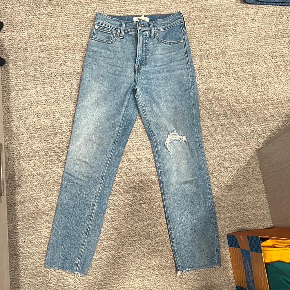 Madewell Perfect Vintage Crop Jean 25